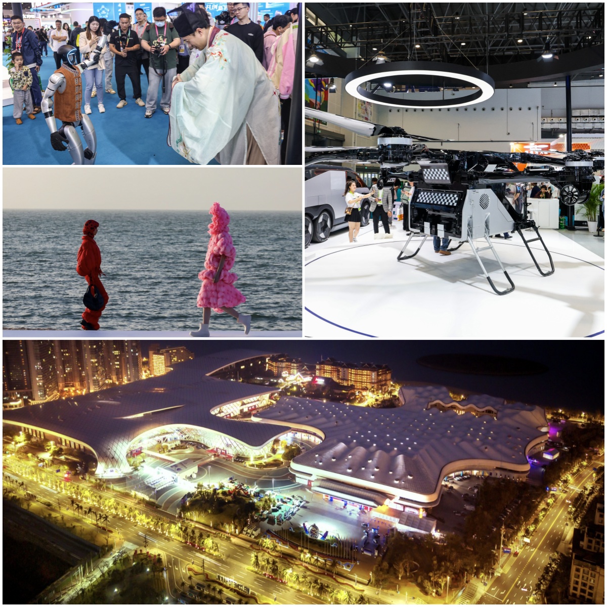 The high-tech exhibits and beachside fashion shows at the 5th CICPE.