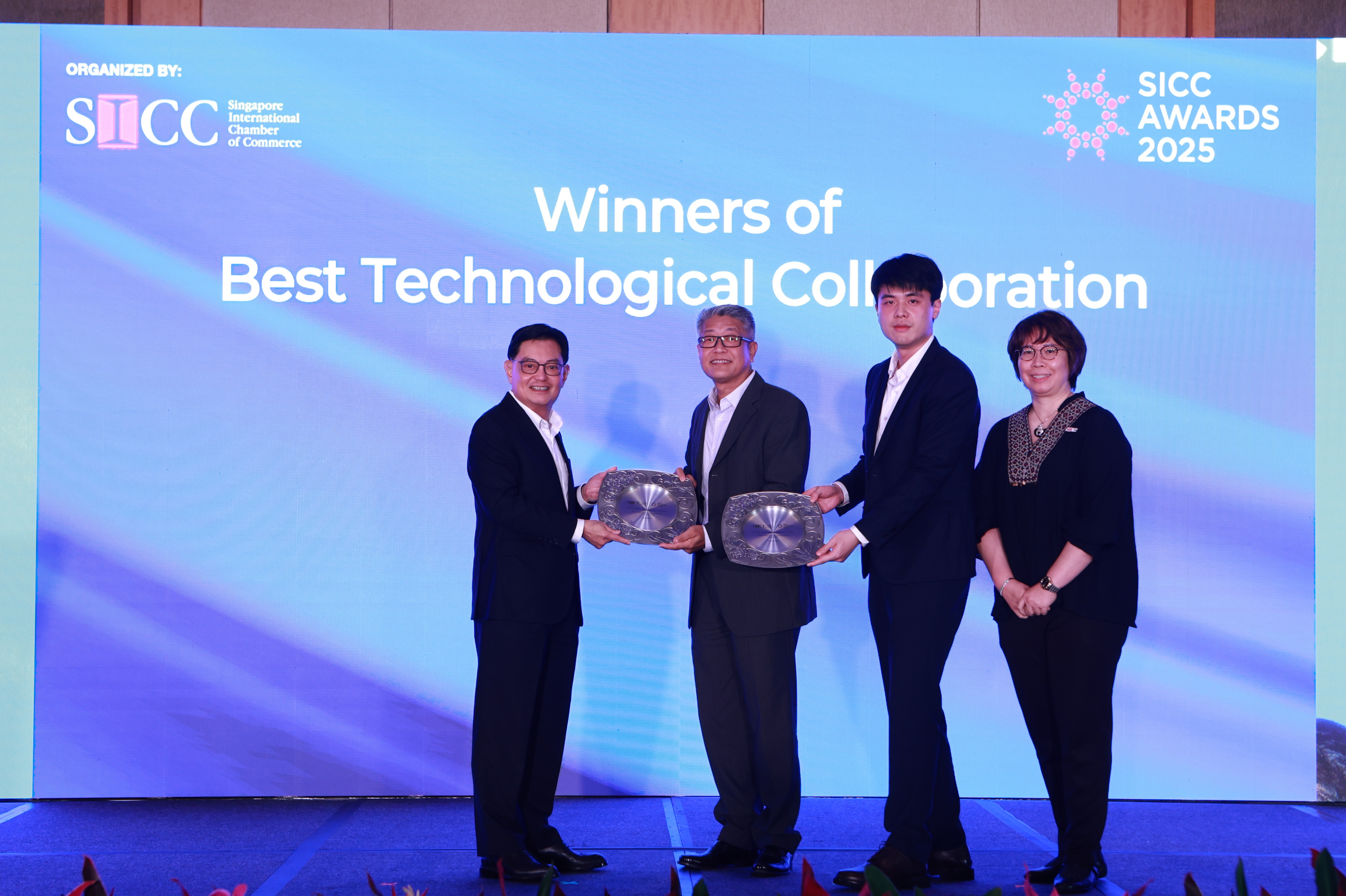 Award Presentation with DPM Heng Swee Keat