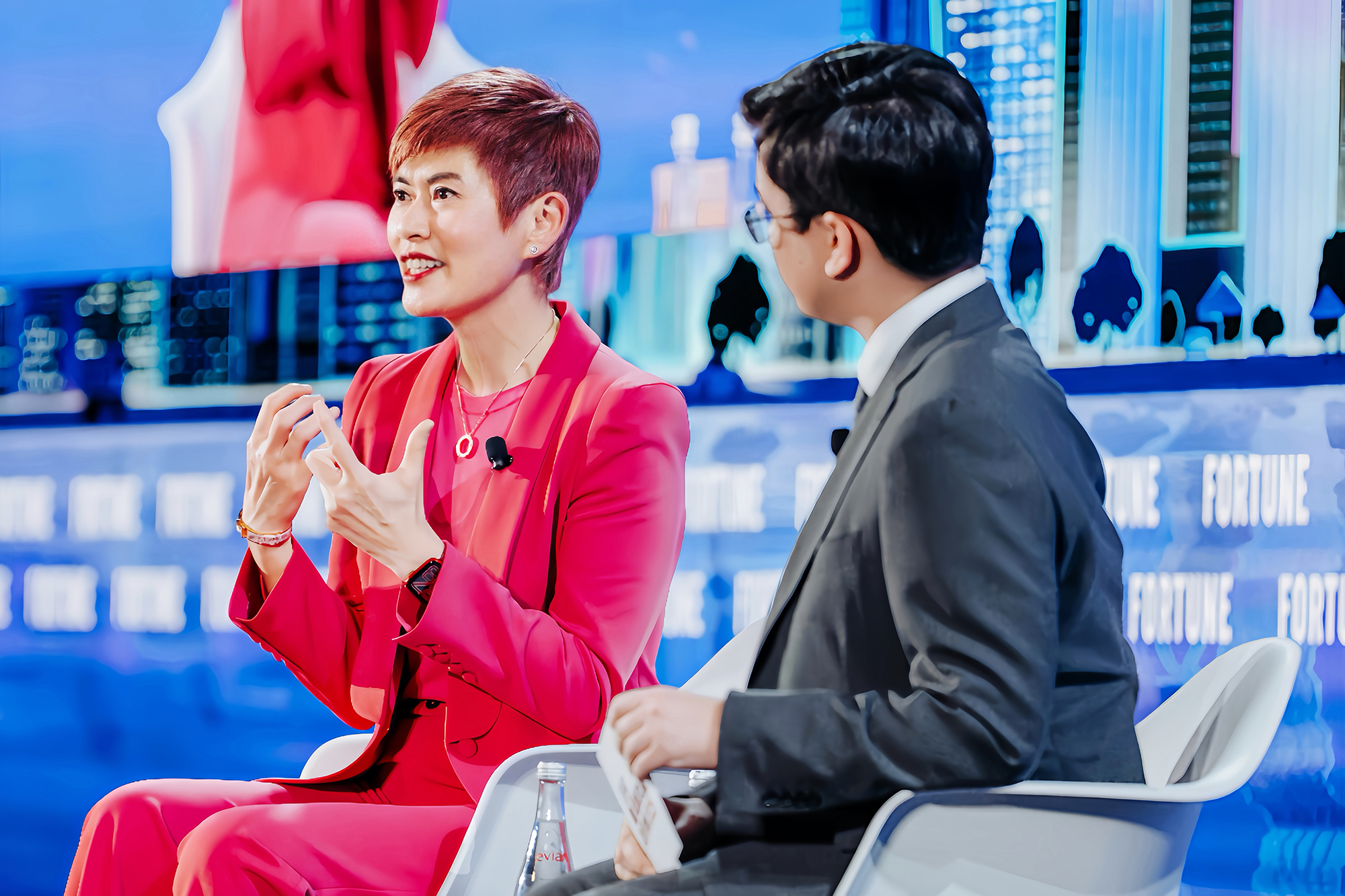 Dr. Malina Ngai, takes the stage at the Fortune Innovation Forum 2025 in Kuala Lumpur to share the science and strategy behind AS Watson's 185-year journey of legacy.