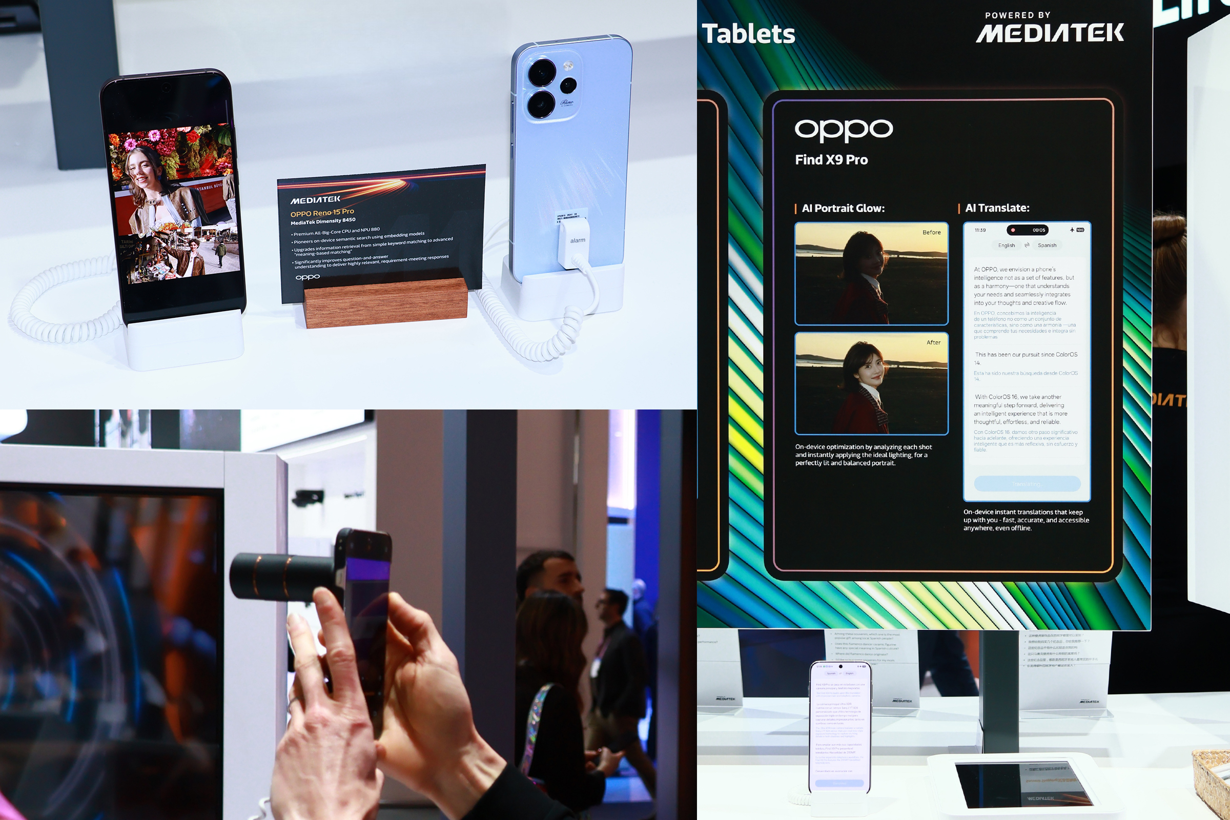 OPPO at MediaTek Booth